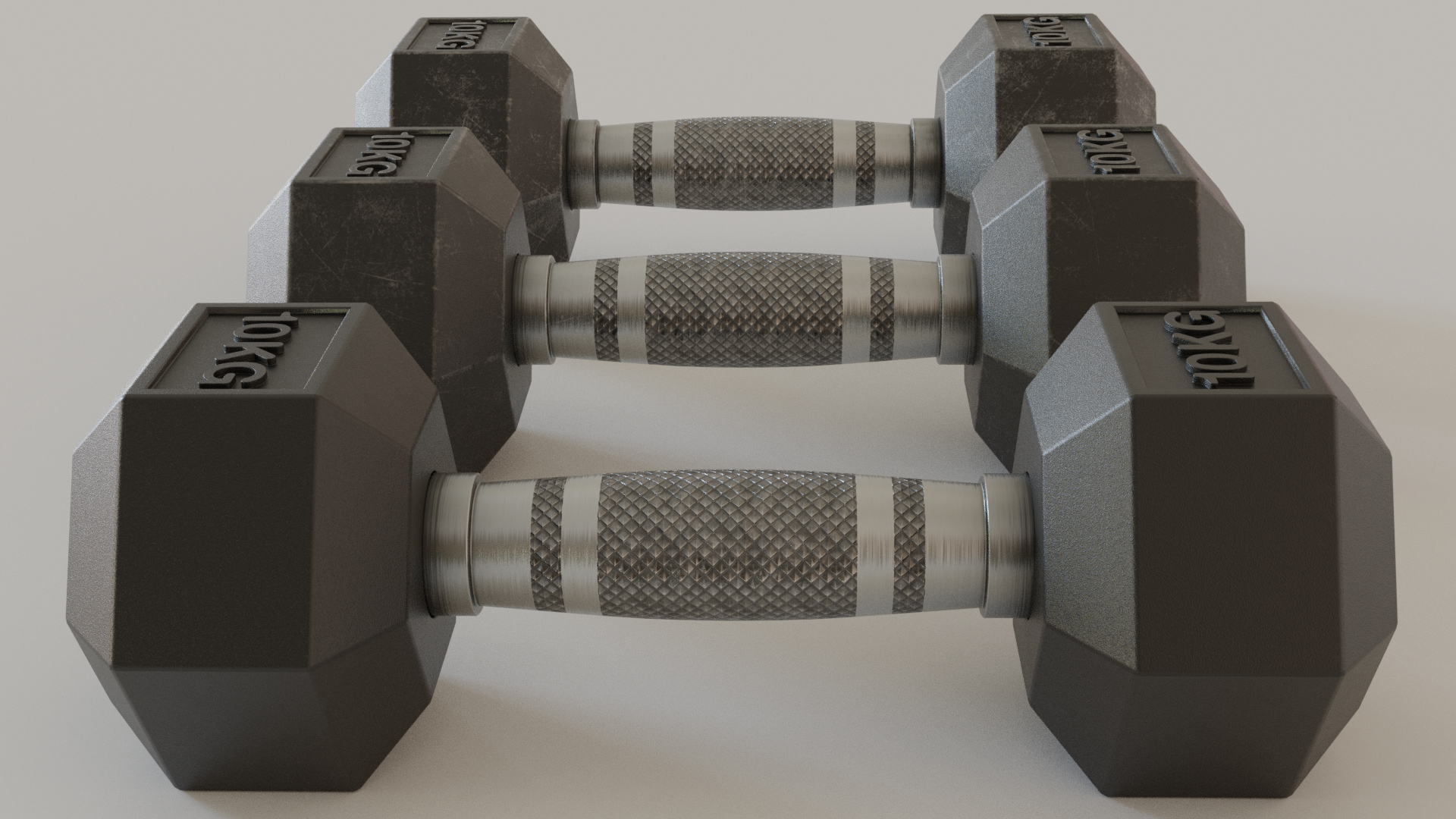 Hex Dumbbell 10 kg  preview image 7